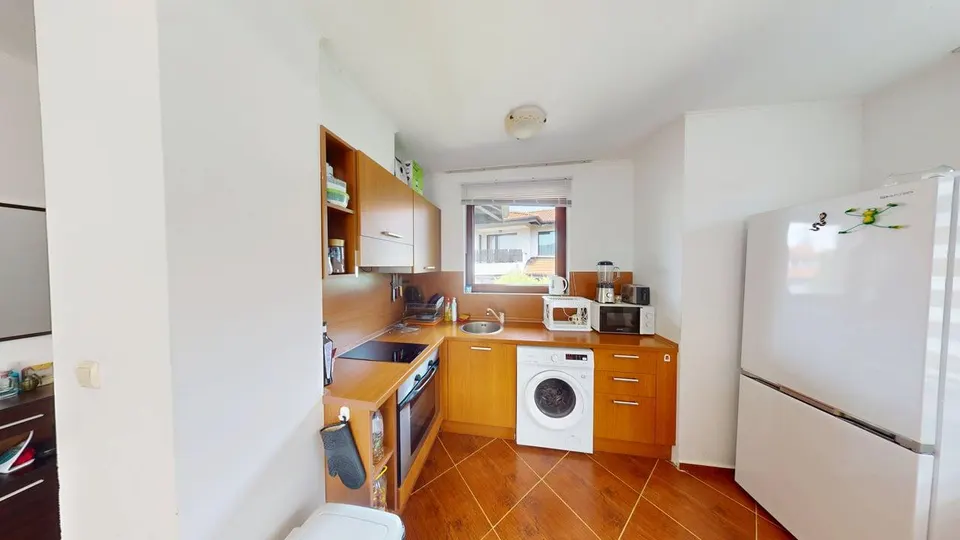 Обзаведен двустаен апартамент в BayViewVillas, Кошарица