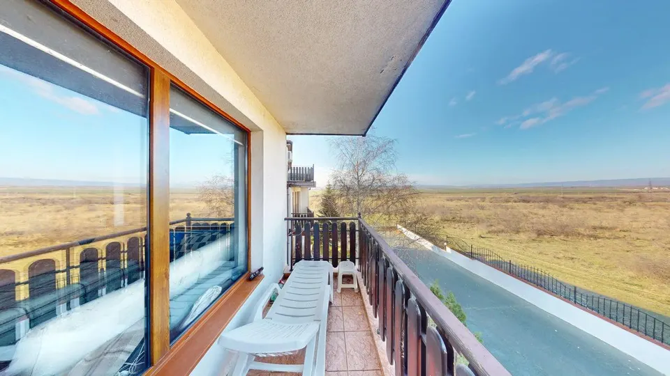 3-Zimmer-Wohnung mit Meerblick in Sunny House, Kosharitsa