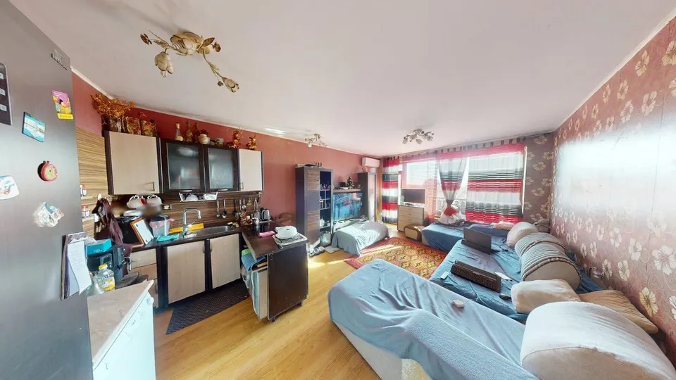 3-Zimmer-Wohnung mit Meerblick in Sunny House, Kosharitsa