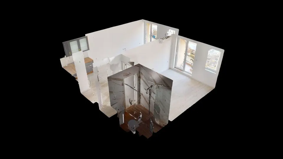 2-Zimmer-Wohnung mit Meerblick in Grand Villa, Sweti Wlas
