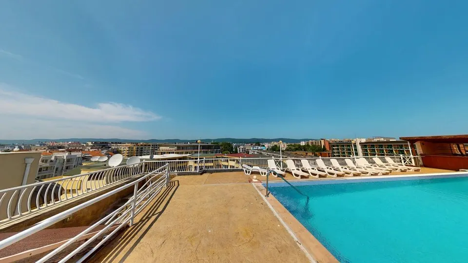 Two-bedroom apartment in the Barco Del Sol complex, Sunny Beach