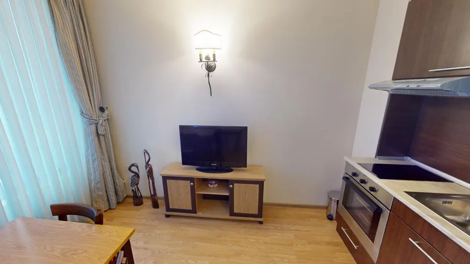 One-bedroom apartment in the Atrium Beach complex, Elenite