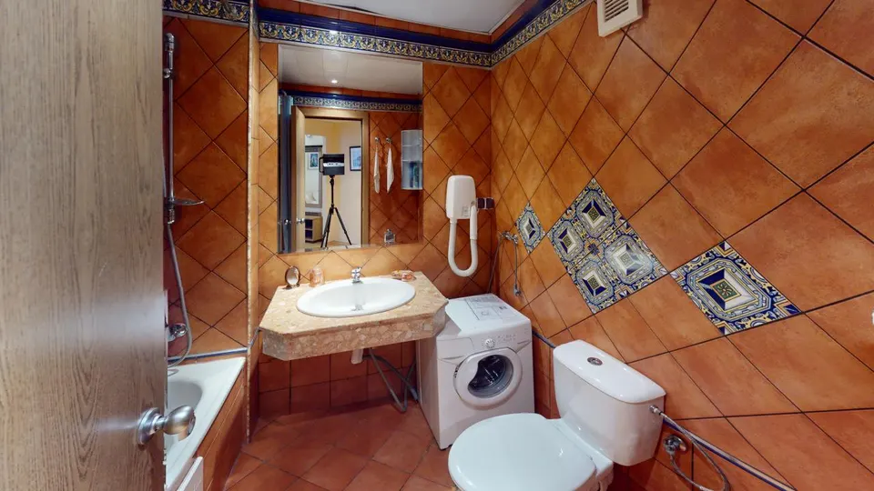 One-bedroom apartment in the Atrium Beach complex, Elenite