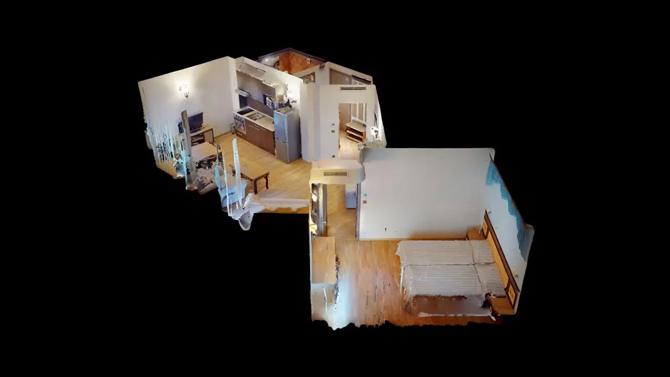 One-bedroom apartment in the Atrium Beach complex, Elenite