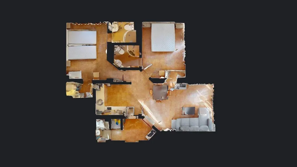 Möblierte 3-Zimmer-Wohnung in BayViewVillas, Kosharitsa