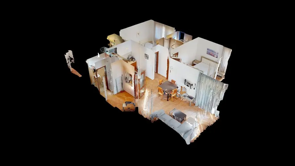 Möblierte 3-Zimmer-Wohnung in BayViewVillas, Kosharitsa