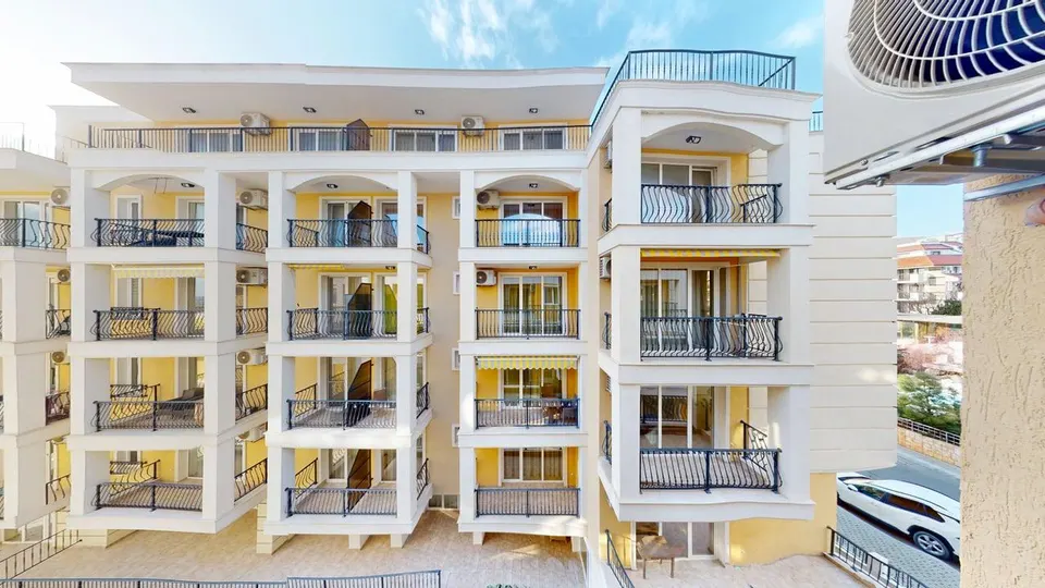 2-Zimmer-Wohnung mit Meerblick in Grand Villa, Sweti Wlas