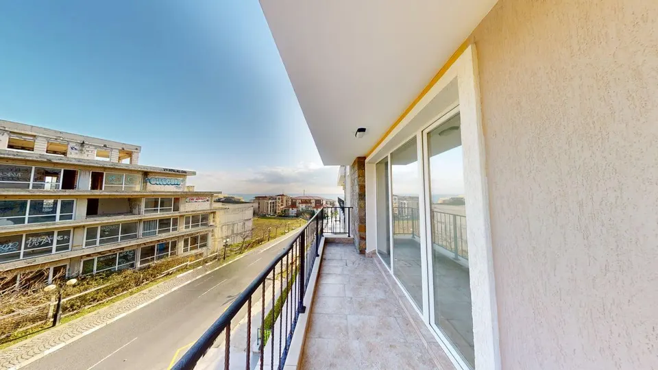 2-Zimmer-Wohnung mit Meerblick in Grand Villa, Sweti Wlas