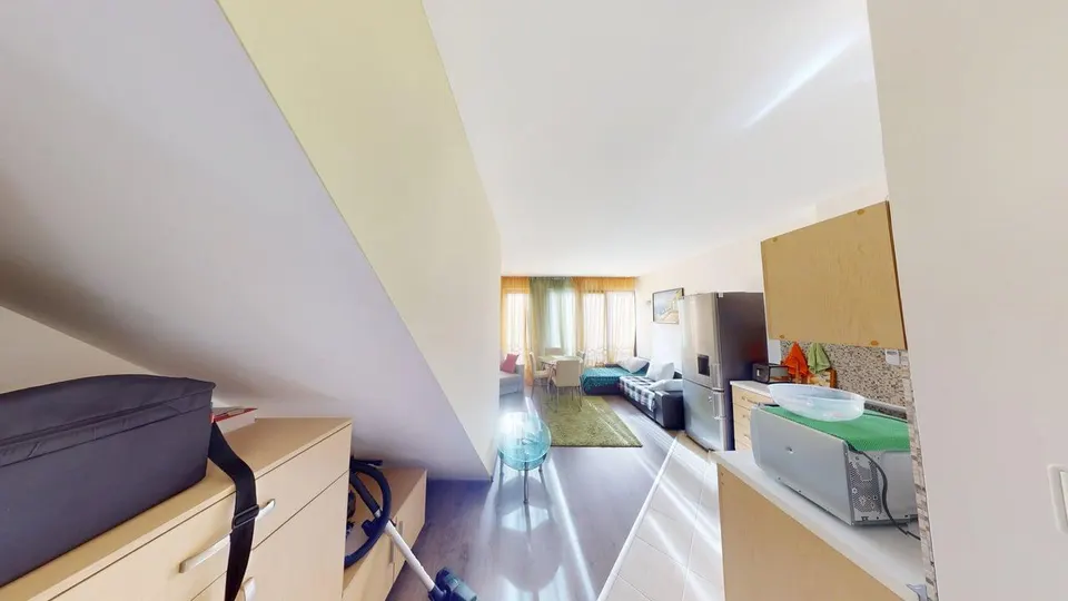 Двустаен апартамент в комплекс Amber Beach, Слънчев бряг