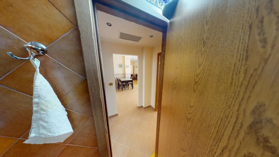 Two-bedroom apartment in the Atrium Beach complex, Elenite