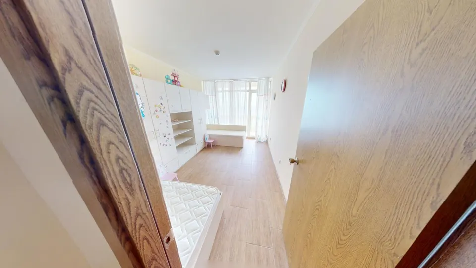 Two-bedroom apartment in the Atrium Beach complex, Elenite