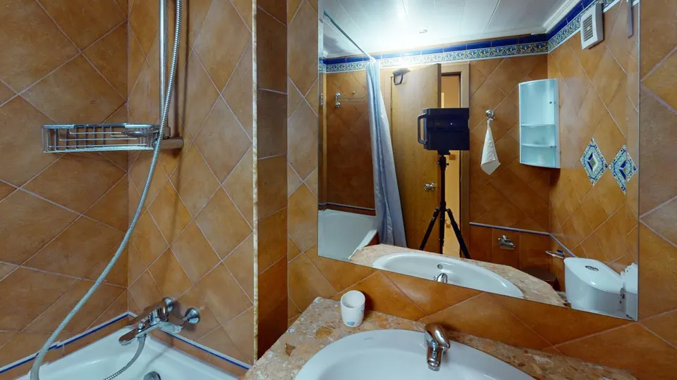 Two-bedroom apartment in the Atrium Beach complex, Elenite