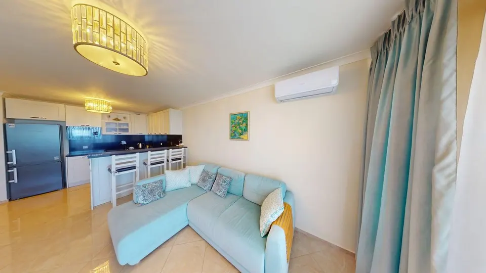 3-Zimmer-Wohnung mit Meerblick in Arena 1, Sweti Wlas