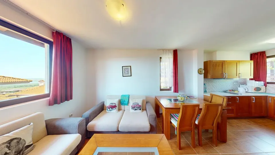 Двустаен апартамент в комплекс BayViewVillas, Кошарица