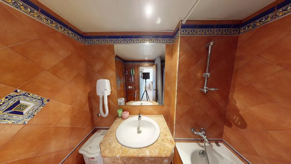 One-bedroom apartment in the Atrium Beach complex, Elenite