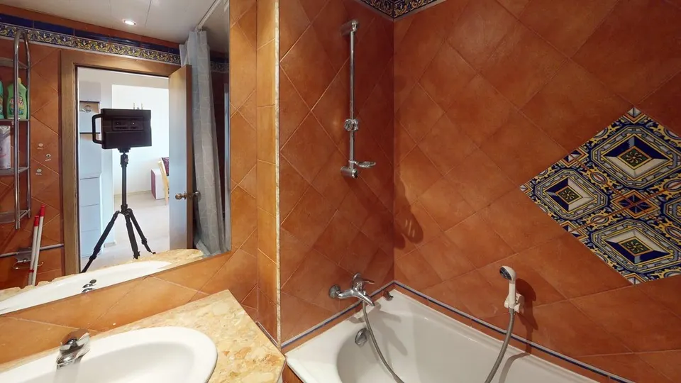 One-bedroom apartment in the Atrium Beach complex, Elenite