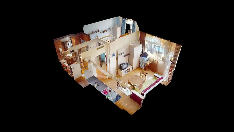 One-bedroom apartment in the Atrium Beach complex, Elenite